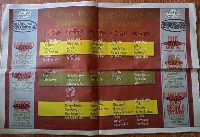 HPX 1995 Schedule
